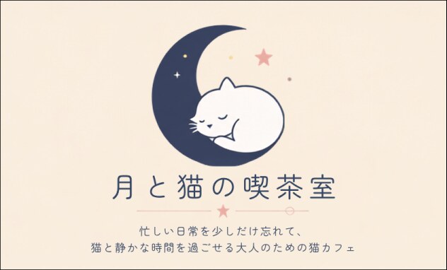 作例:ショップカード(表面)